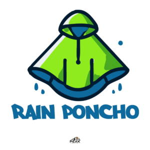 Outdoor Rain Poncho